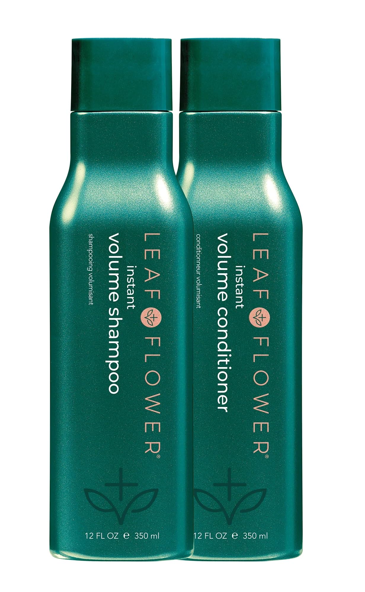 Leaf & Flower conditioner texture close-up illustrating lightweight plumping and softness