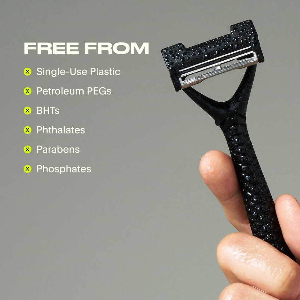 Leaf Shave blade recycling tin with blades for safe storage and eco benefit
