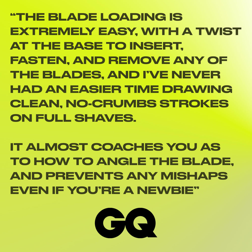 Leaf Shave Twig in bathroom lifestyle setup showing everyday shaving convenience