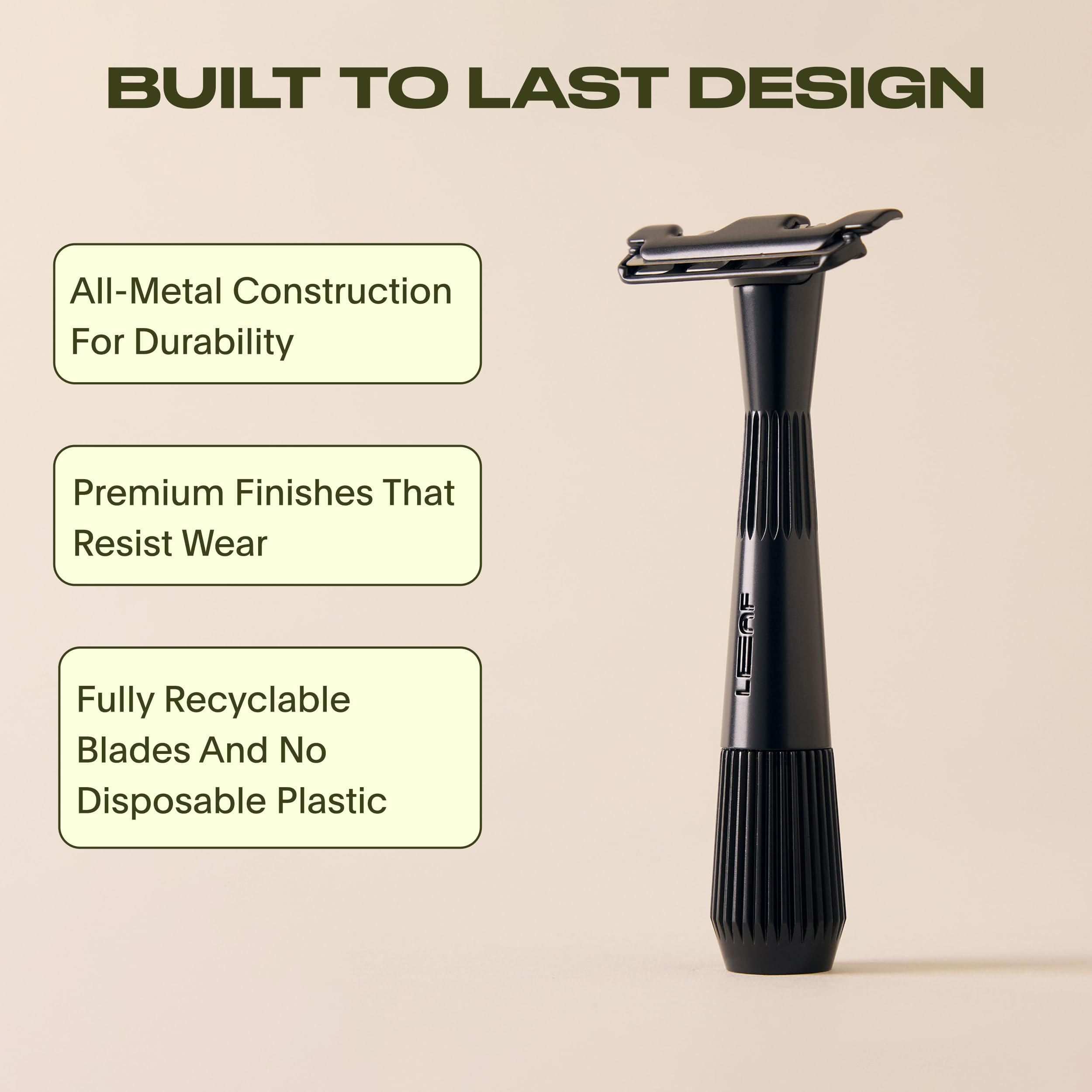 Leaf Shave Twig boxed packaging showing brand presentation and ready-to-gift appeal