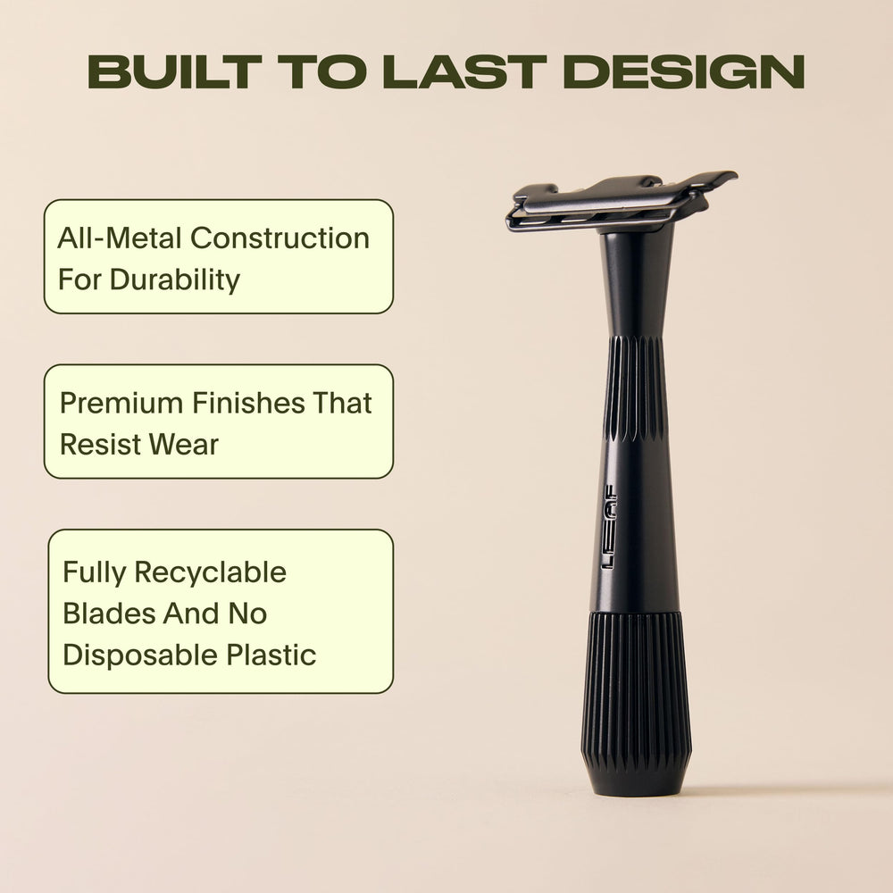 Leaf Shave Twig boxed packaging showing brand presentation and ready-to-gift appeal