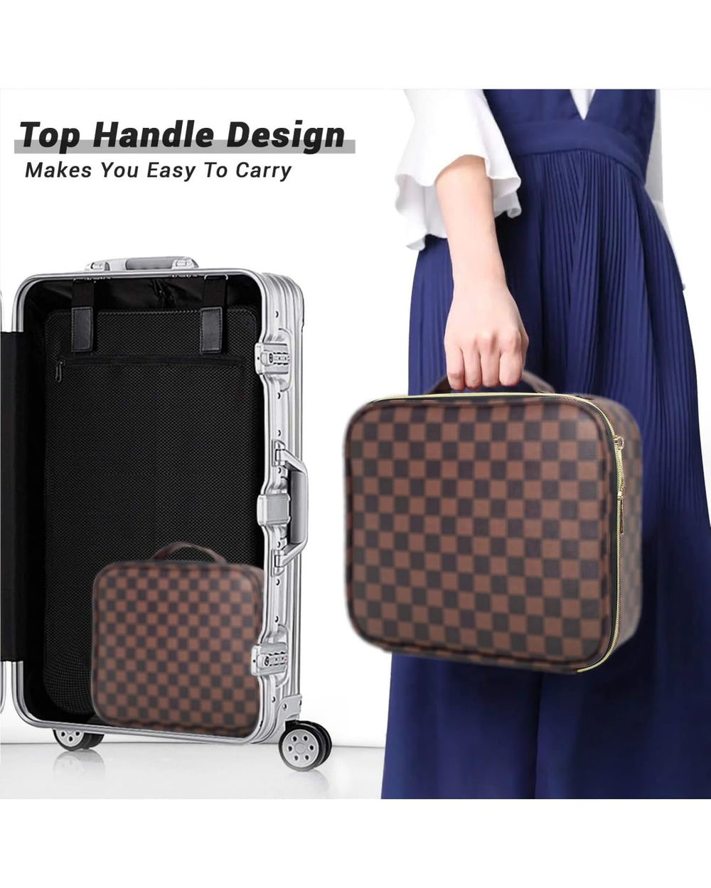 LEAFFUP beside a hand to show scale and portable capacity, travel-ready benefit