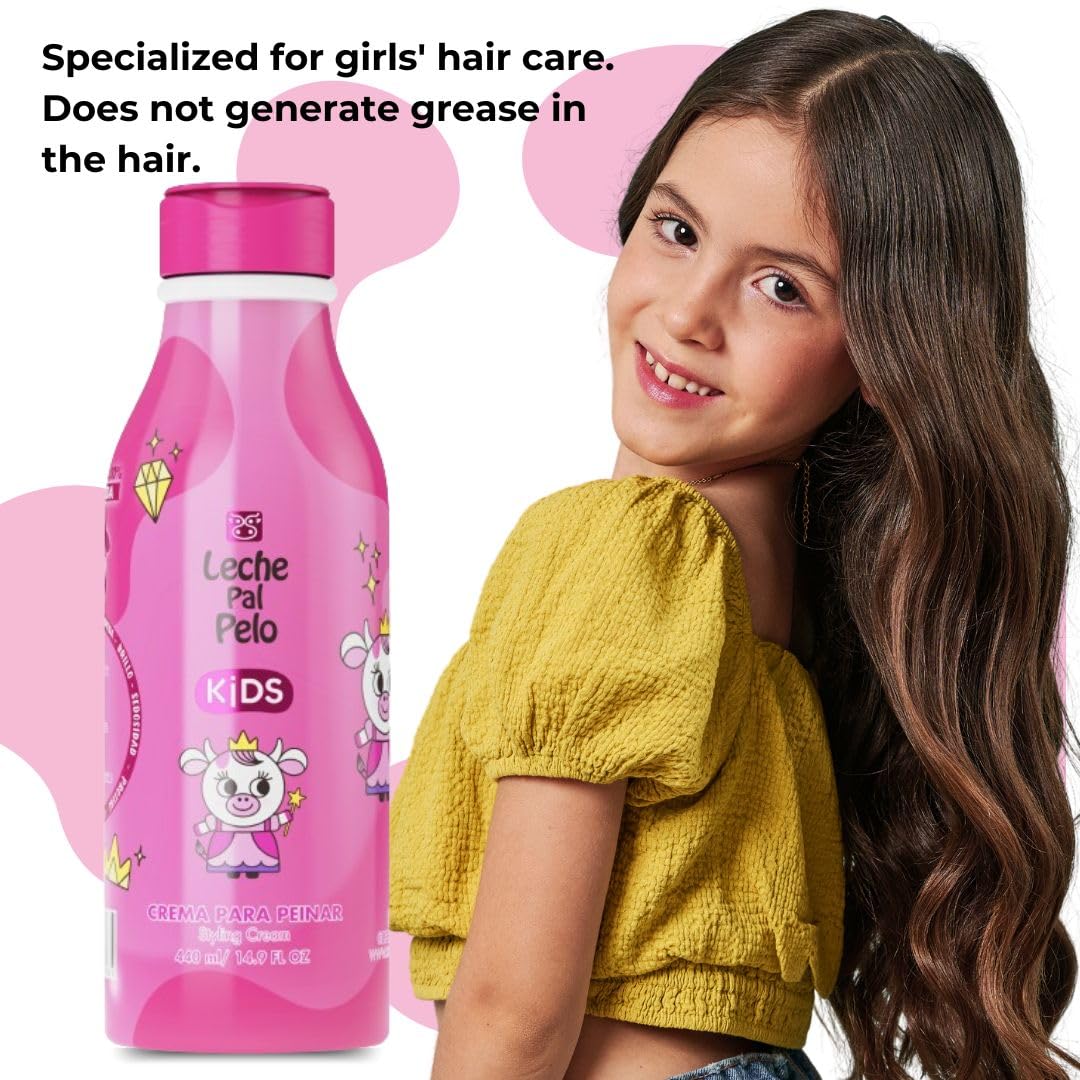 Leche Pal Pelo family bathroom scene showing gentle everyday use benefit
