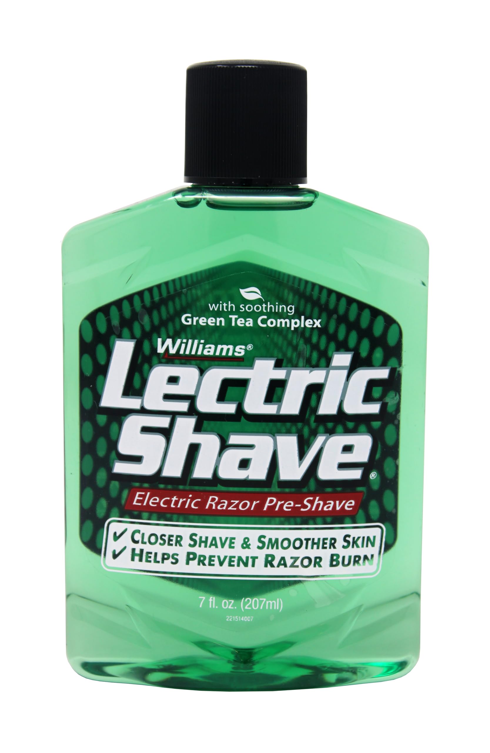 Lectric Shave texture closeup showing lightweight lotion that softens hair for easier shaving