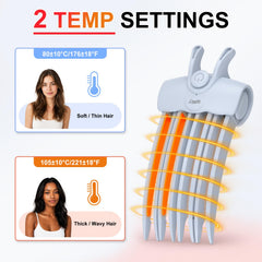 Leeko close-up of clip teeth and locking mechanism for secure, crease-free hold