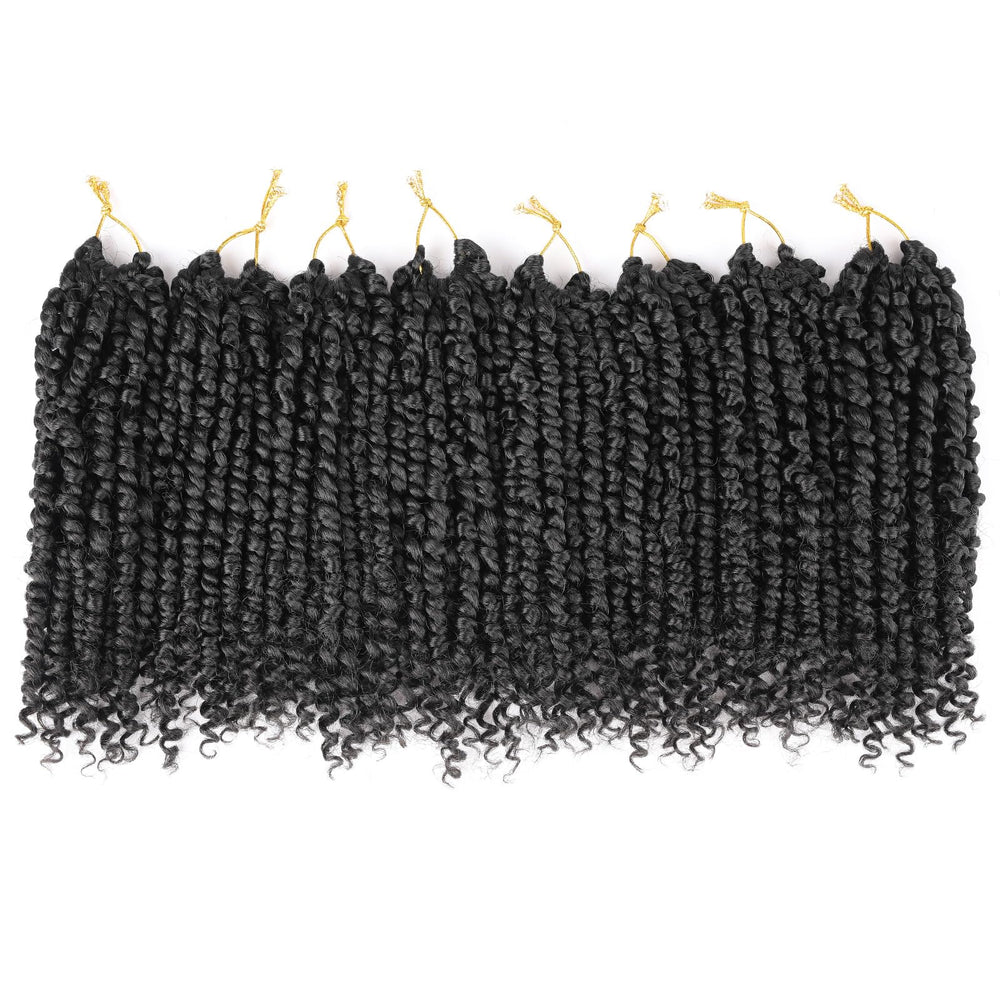Leeven close-up of soft synthetic texture and curled ends showing natural finish