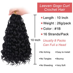 Leeven pre-looped root detail highlighting easy crochet attachment benefit