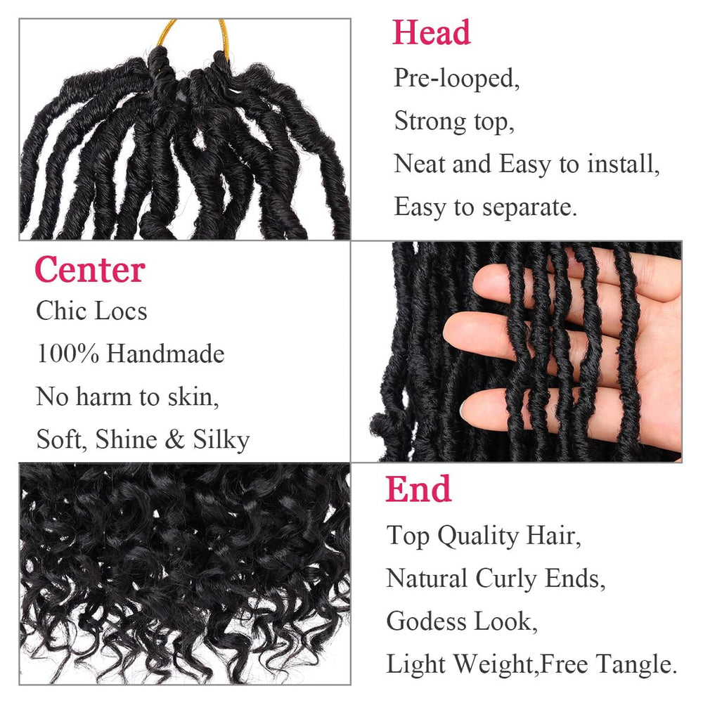 Leeven pre-looped root detail highlighting easy crochet installation