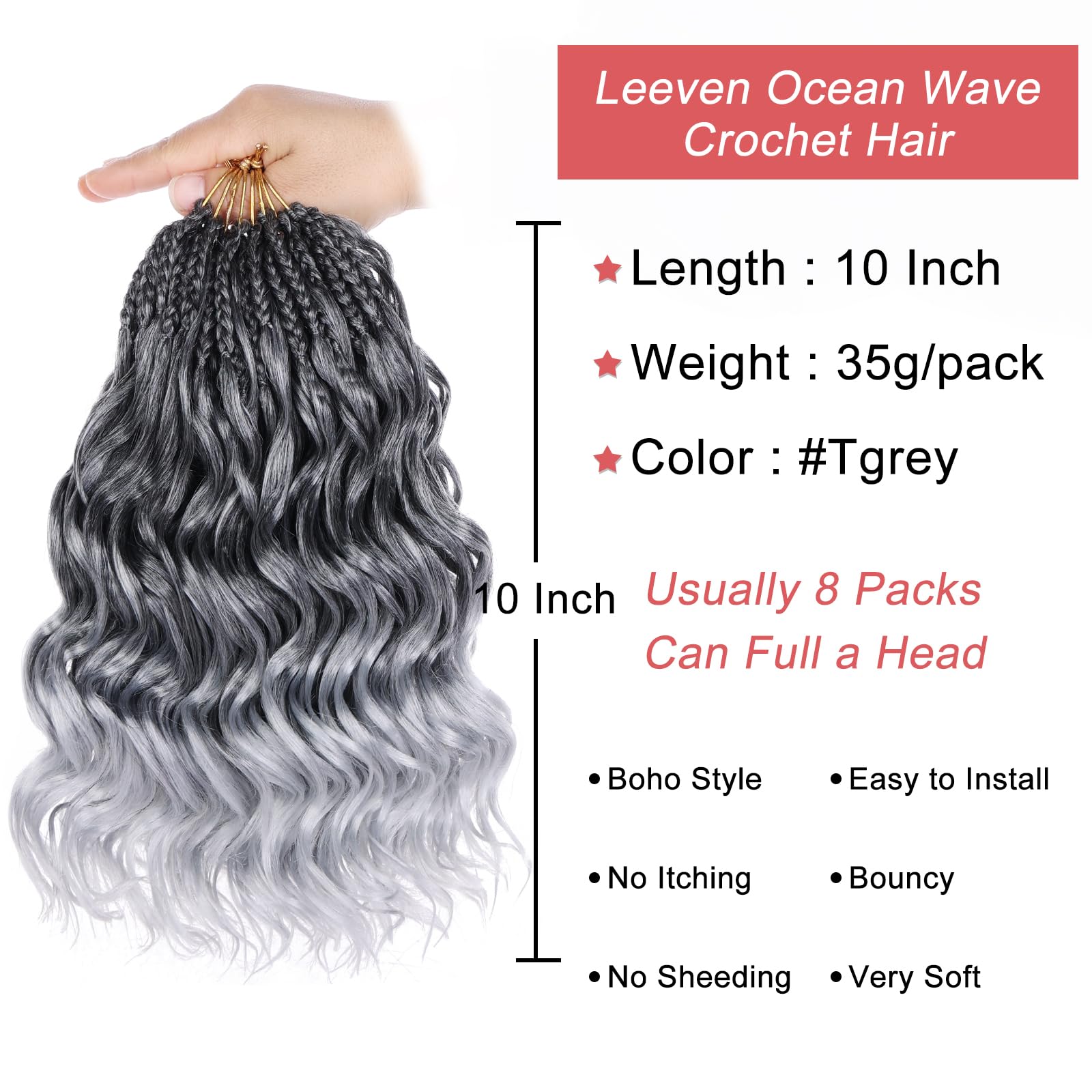 Leeven pre-looped top detail showing ready-to-install, time-saving benefit