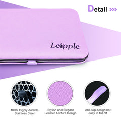 Leipple nail clippers trimming toenail demonstrating ease and control