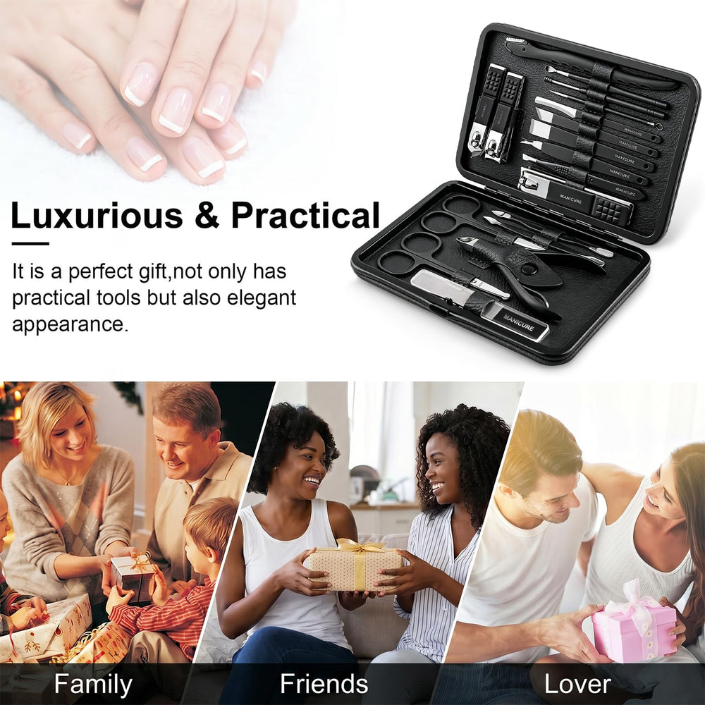 Leipple kit placed in a travel bag showing convenience and ready-for-travel grooming
