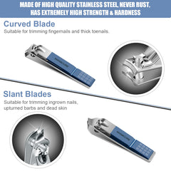 Leipple precision scissors and slanted tweezers detail for accurate grooming