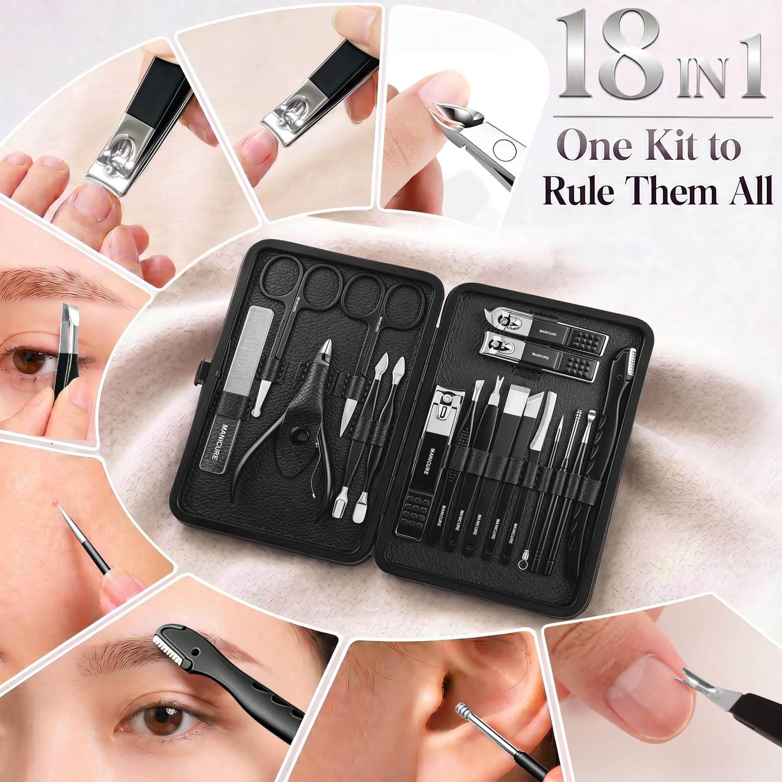 Leipple lined interior with elastic holders keeping tools secure and easy to access
