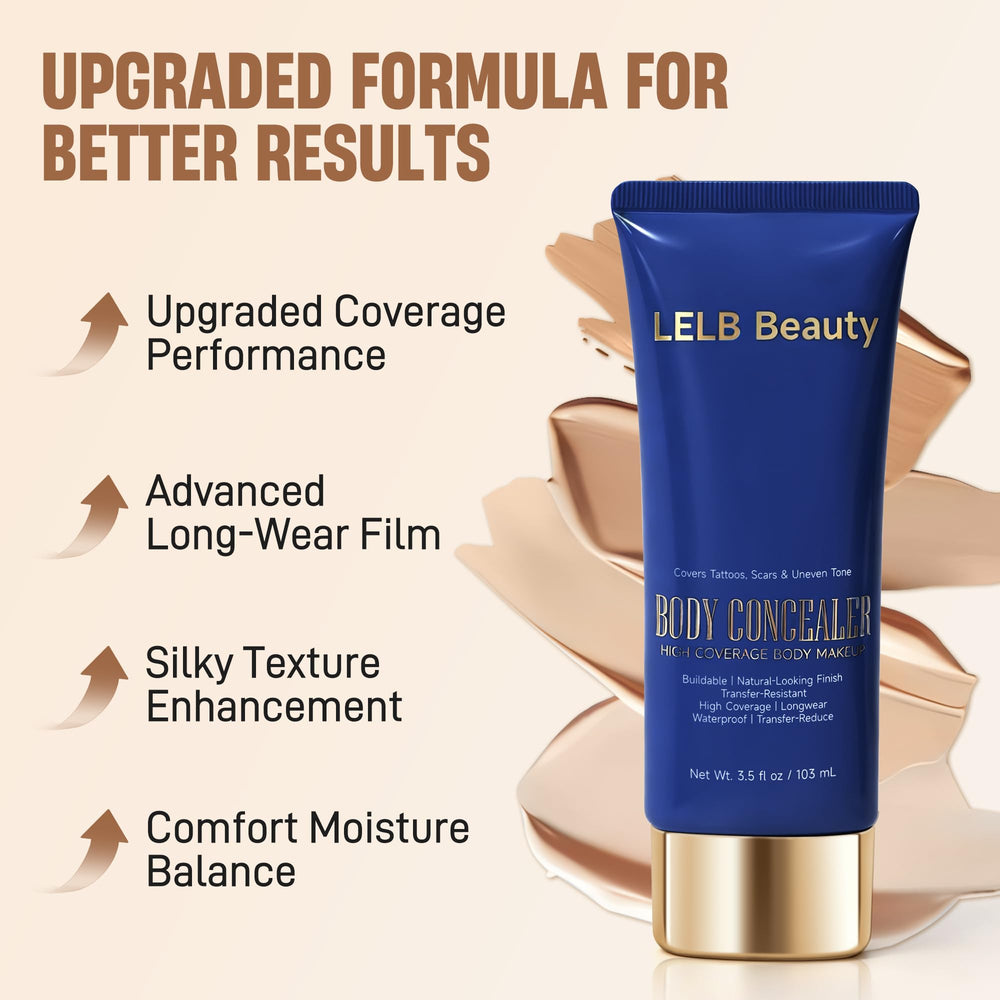 LELB cap label and shade Golden highlighting precise shade matching benefit