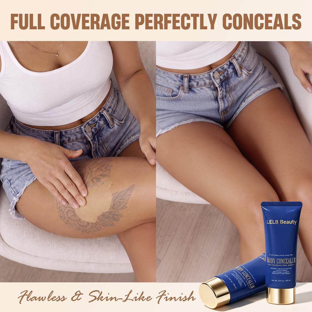 LELB liquid texture close-up demonstrating smooth blendability and coverage
