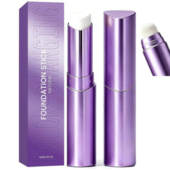 LELLURE built-in brush detail near stick end demonstrating effortless blending