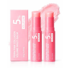 LELLURE front packaging showing two balm sticks and benefits