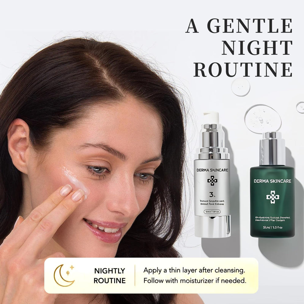 LELLURE label close-up emphasizing multi-molecular hyaluronic and bakuchiol