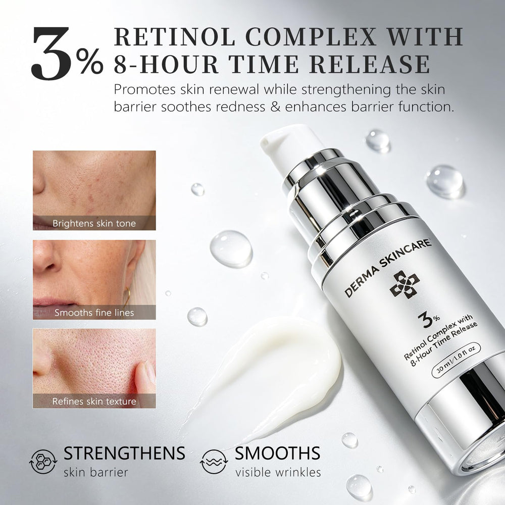 LELLURE serum droplet on fingertip showing lightweight hydrating texture