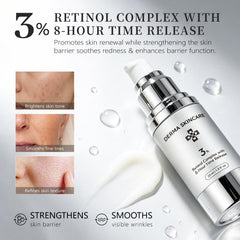 LELLURE serum droplet on fingertip showing lightweight hydrating texture