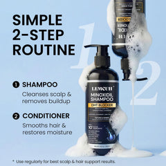 Lemcuh shampoo texture close-up demonstrating gentle foaming action