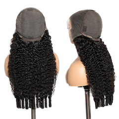 Lemoda HD transparent lace close-up for invisible hairline blend