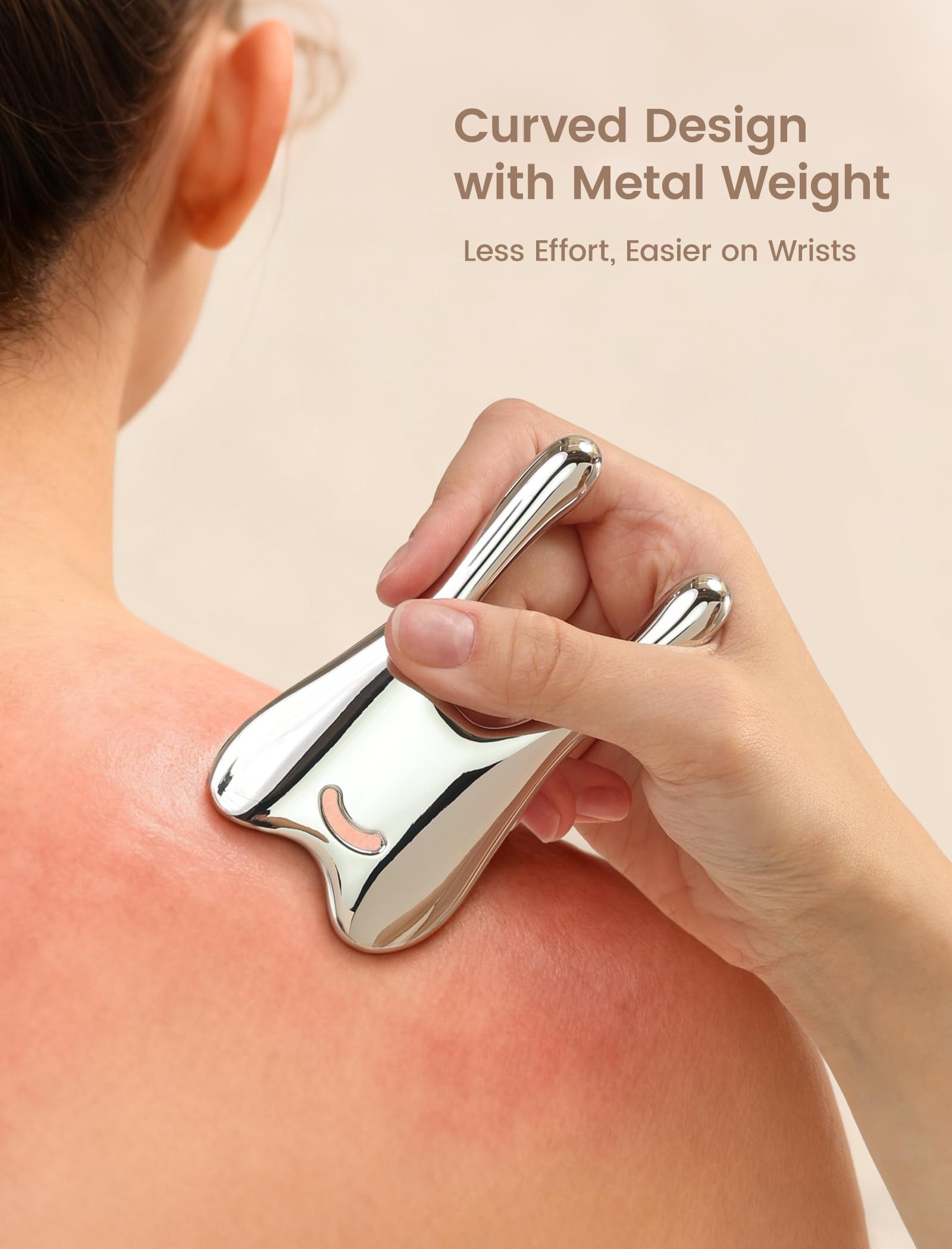 Lemove gua sha edge detail highlighting precision for targeted acupressure relief