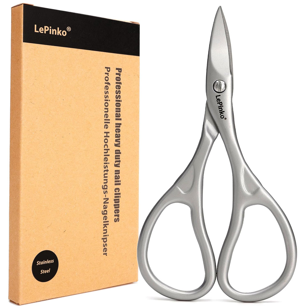 LePinko front view showing scissors and packaging for easy identification and benefit