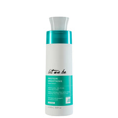 Let Me Be front packaging showing bottle and benefit of long-lasting salon-sized supply
