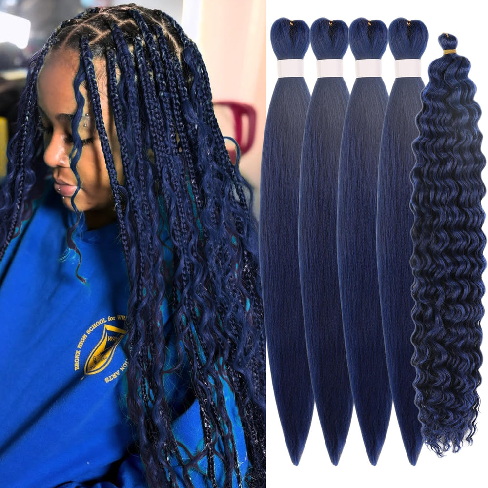 Leticia hair being hot-water set to show customizable shaping benefit