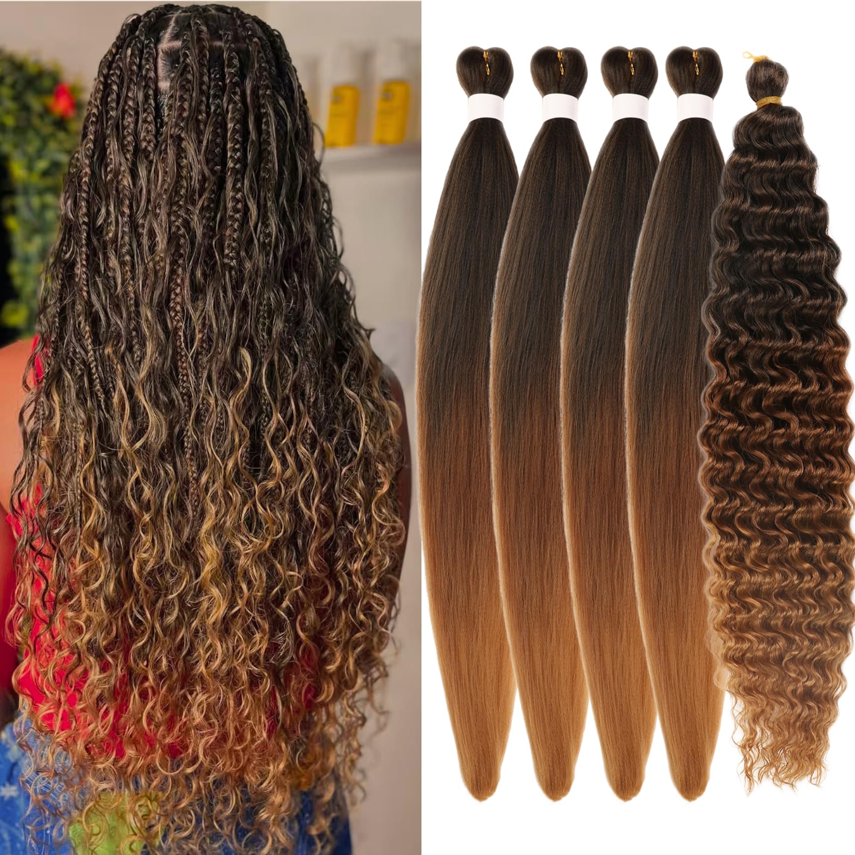 leticia knotless braid in use showcasing lightweight comfortable wear