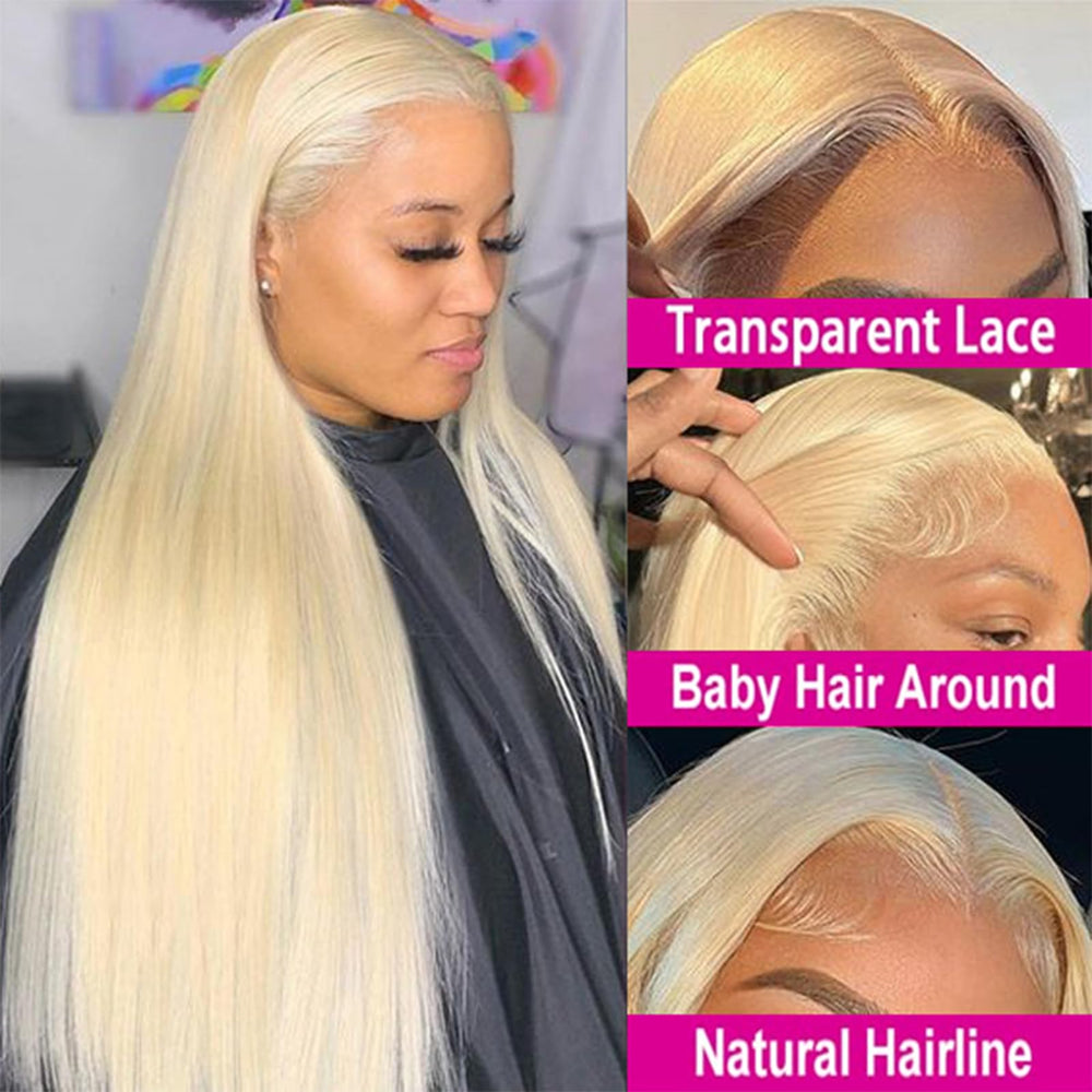 LETMIEO close-up of 13x6 HD lace frontal showing seamless blending benefit