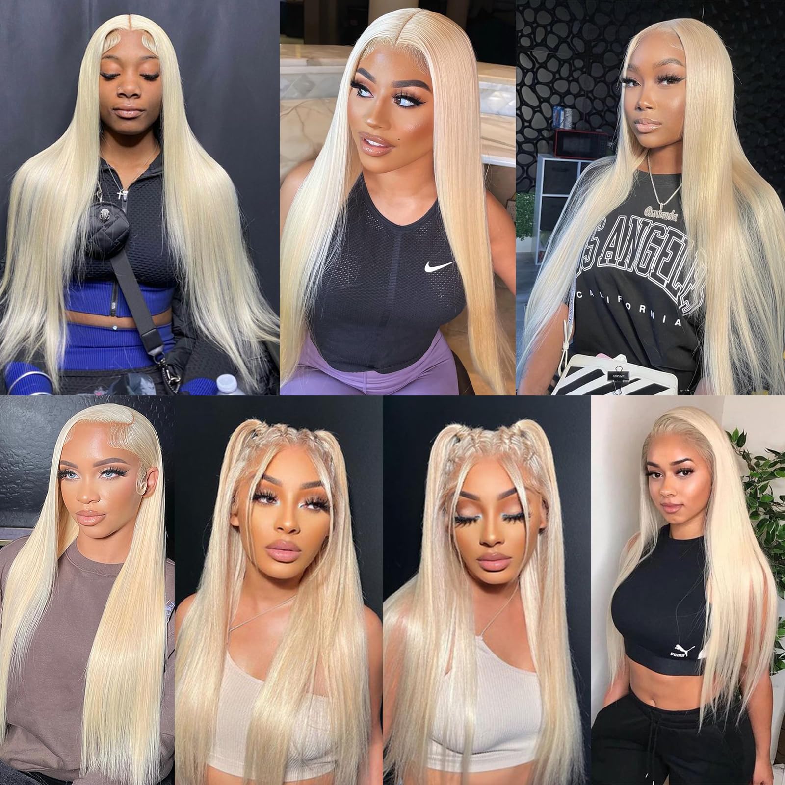 LETMIEO top view showing middle part and natural hairline for realistic parting benefit
