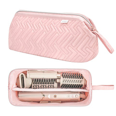 Leudes front view of travel case showing compact protection and quick access