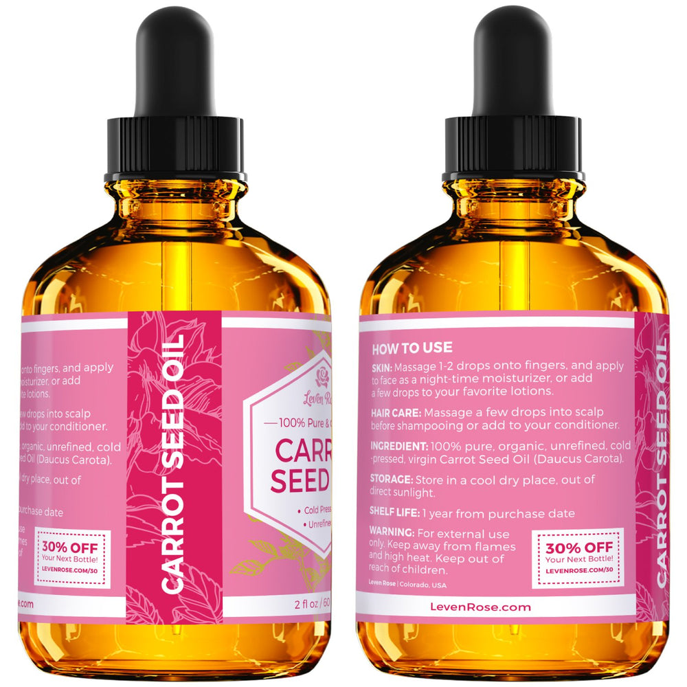 Leven Rose oil applied to hair roots illustrating scalp nourishment
