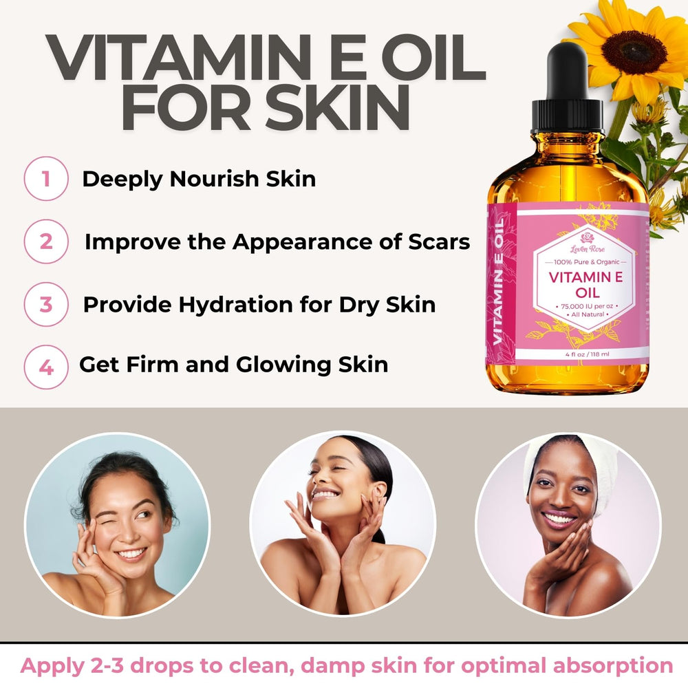 Leven Rose close-up dropper dispensing oil for precise application