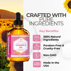 Leven Rose oil texture in palm demonstrating rich hydration