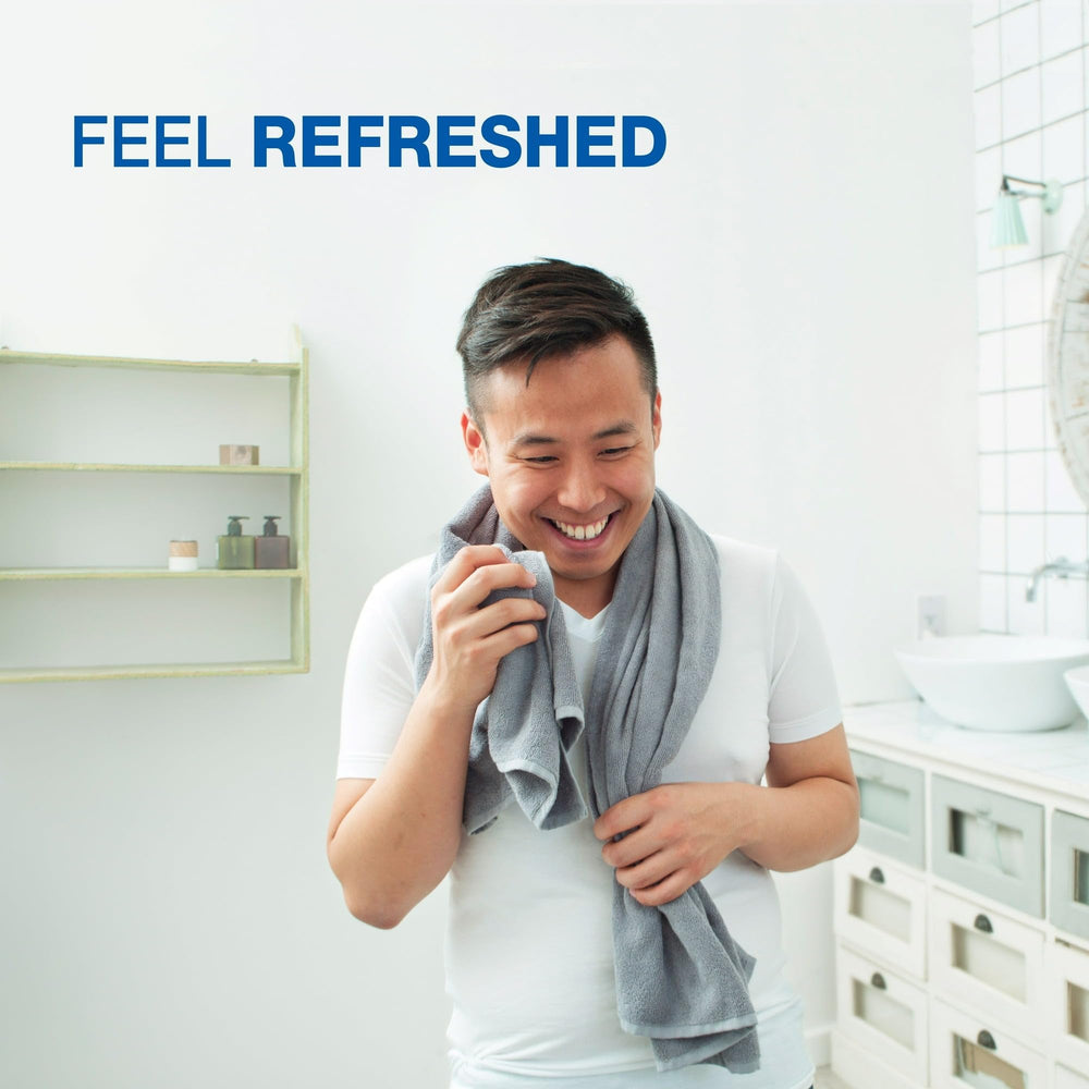 Lever 2000 used in bathroom lifestyle scene showing fresh scent and routine use