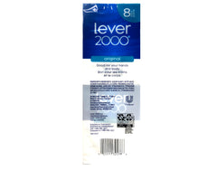 Lever 2000 lather foam in hand demonstrating quick foaming and easy rinsing benefit
