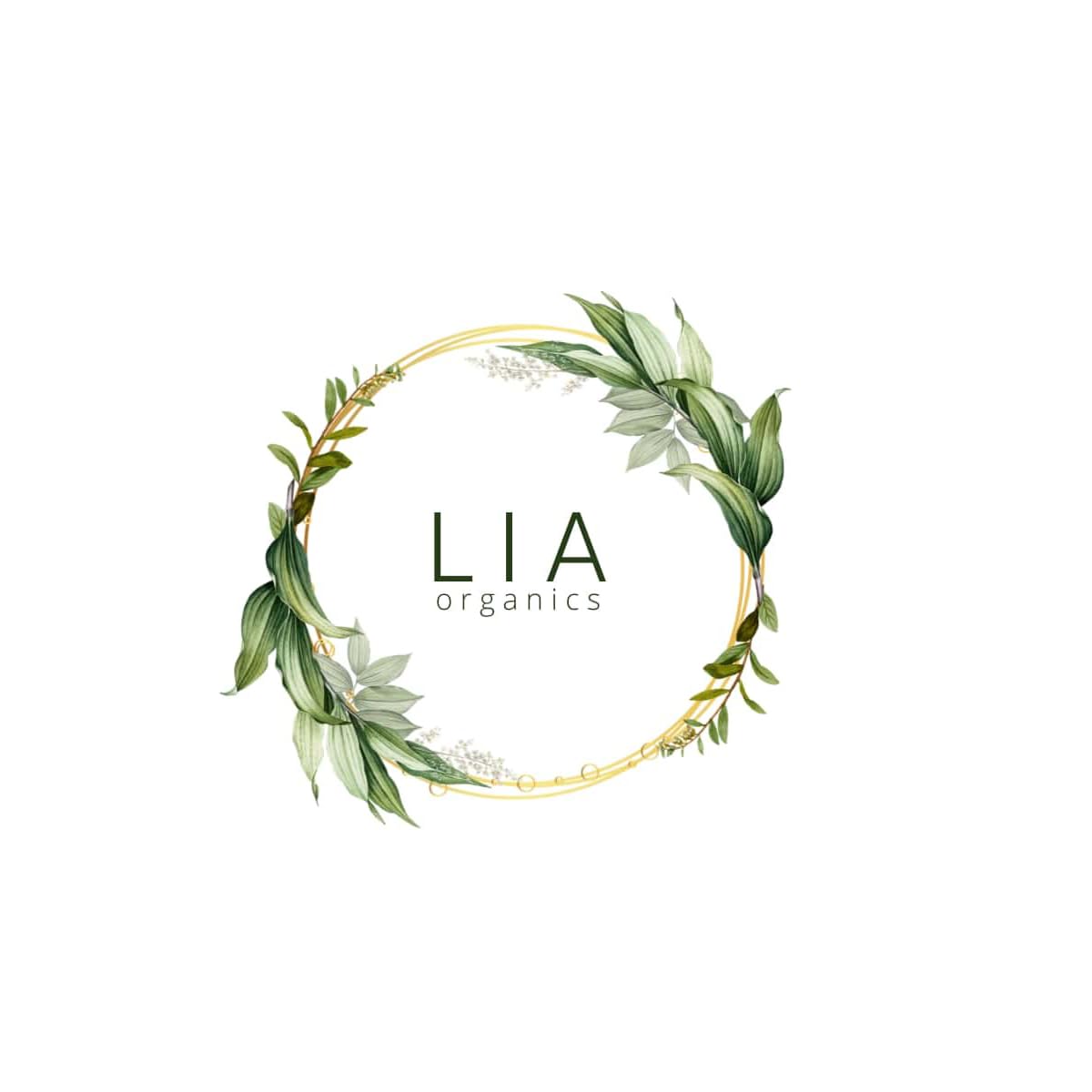 Lia Organics bottle on bathroom vanity suggesting daily routine use