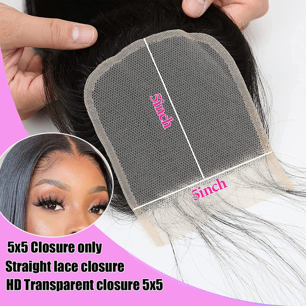 Liangya Hair pre-plucked hairline with baby hairs for realistic installation ease