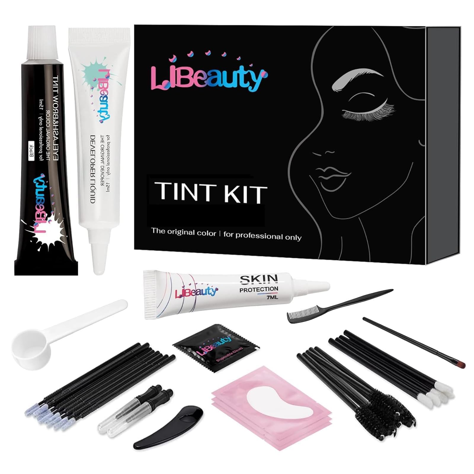 Libeauty front packaging showing kit and branding, highlights easy use