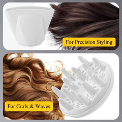 Licoseam diffuser attached to enhance curls and reduce frizz