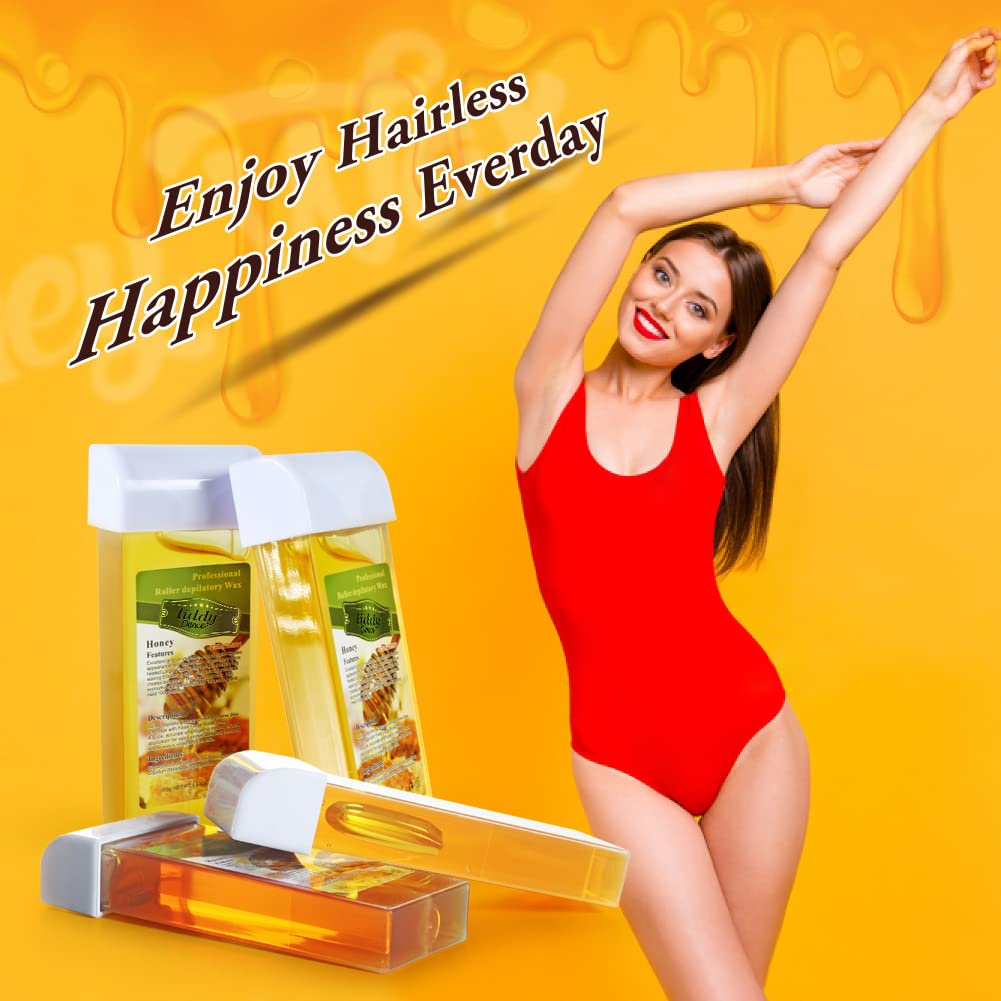 Liddy Dance lifestyle bathroom setup with cartridges, heater and strips showing at-home salon feel
