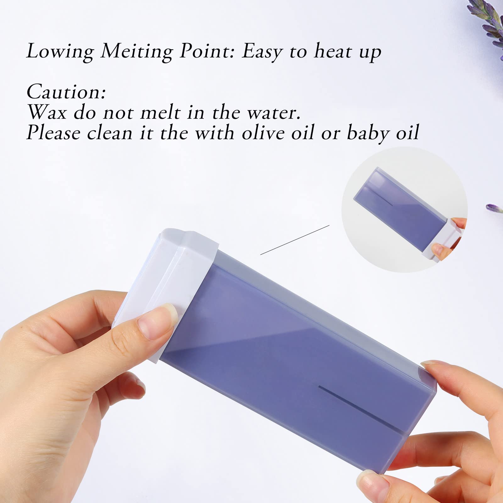 liddy Dance molten wax texture flowing easily for low-temperature application
