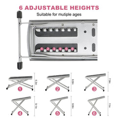 LiDiVi close-up of height adjustment mechanism for customizable comfort