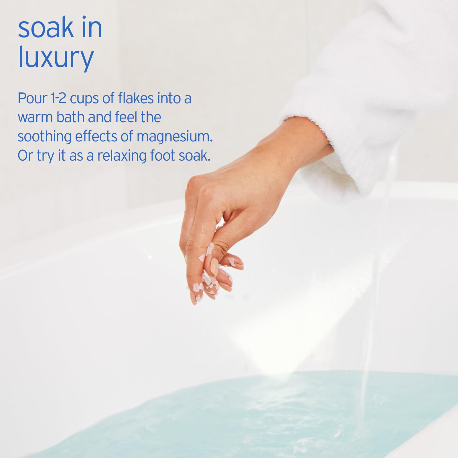LIFE-FLO label detail and ingredients list, conveys transparency and quality