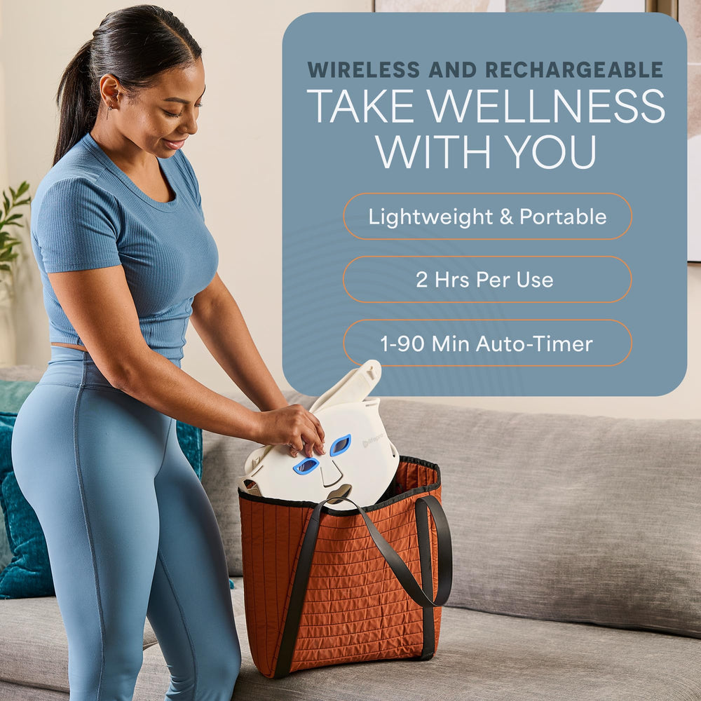 LifePro Revitaglow adjustable strap displayed for secure, customizable fit