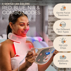 LifePro Revitaglow LED close-up highlighting triple-chip arrays for effective treatment