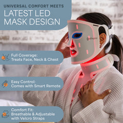 LifePro Revitaglow silicone texture showing soft material for comfortable wear